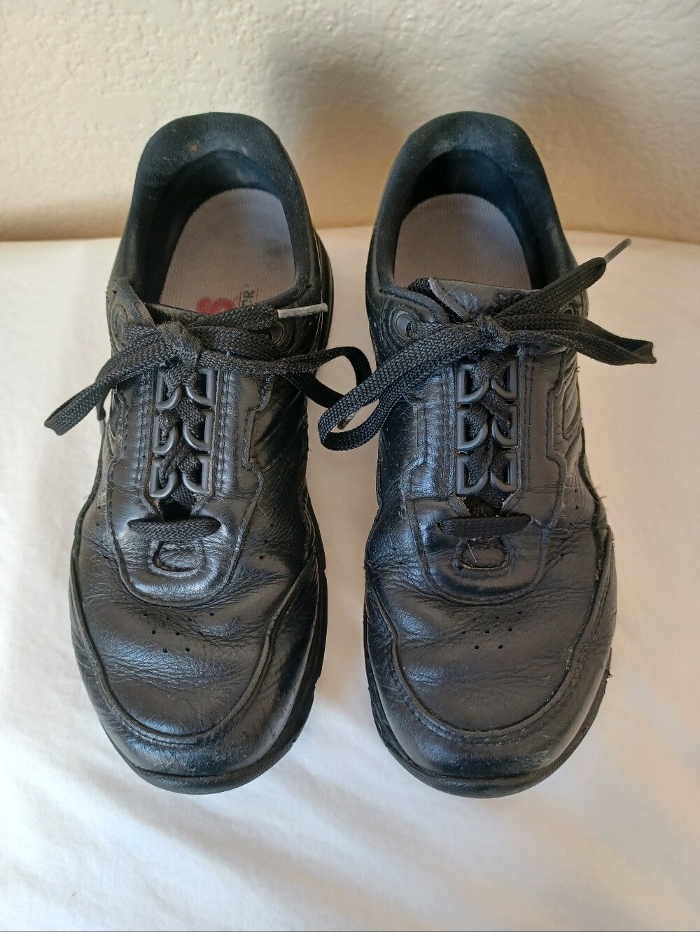 SAS Tour Genuine Leather Lace Up Tripad Comfort Sneakers Black Womens Size 6
